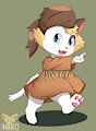 Following the Kitty