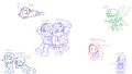 Sword Art Online Sketch Dump 1