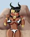 Terra's Cow Print Lingerie