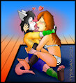 Naturally Marcie Kisses Ty by Tydrian