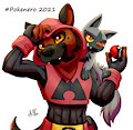 Dia 10 Puchyena (Comision Rookie Boii) by AlfDoggo