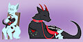 Dragon stickers -CO- by ImpButt