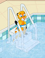 Going for a Swim -By NazzNikoNanuke-