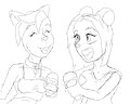 Sketch comic- icecream date nite