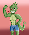 Sexy Drago Showing Off