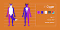 Com Cyger - Ref sheet by Baylong