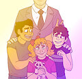 !!FLASHING/BLOOD/GORE!! [ gif ] afton family (miketrap AU) by frillious