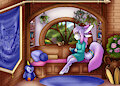 Laila Reading Nook by AnkhsPawAfterDark
