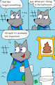 The Big Bathroom Mystery by PizzaWolf
