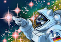 Space Suit Joe by wolfgryph