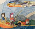 Fishing with Laura, Sherrie and Samantha Vixen