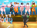 Beachside Bikini Contest!!! by littledredre
