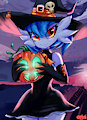Gardevoir Halloween Greetings