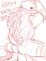 Birthday Raph by riverhayashi
