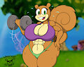 Sandy cheeks by mrxrickyx