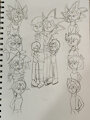 Yu-Gi-Oh - Sketch by FemaleFireMage95