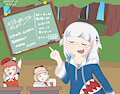 Gura's Perfect Math Class by DashBoom