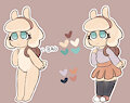 Adoptable Slug loli by CatnuyMoon