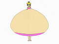 Princess Peach Vore Belly by Montoya666