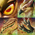 Icon Comish - Gryphon Set