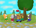 Timothy's Class Goes for a Swim (by Linkina