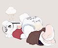 Nerd bun padded by Leosaeta