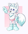 Mint the Arctic Fox (OC)