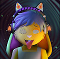 CW: Flashing Lights [Animated] Icon - JeffyCottonbun by Perg