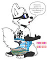 LittleWolfPup Poofbutt by Friar