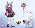 Mia charcter sheet by MiaMin