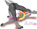 Yoga bunny - halasana pose