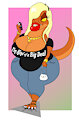 Courtney the T-Rex Karen