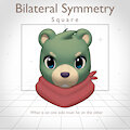Bilateral Symmetry: Square by Felyn