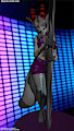 At the club