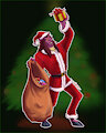Draxum in Christmas by Nightcathybrid