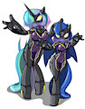 COM Twin Zombolts by ChaosCroc