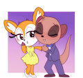 A Kiss For A Lady by bakaerri