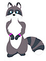 Midna The Raccoon [Aalex925 in Twitter]