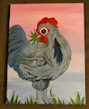 Stoned Rooster by MaikaMoonKitten