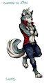 COMMISSION: "Viking" wolf
