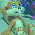 [3D] Conker underwater