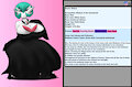 Widow the Gardevoir by ScubaGundam