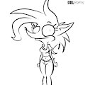 Alice Cartoony by alhedgehog