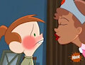 Trina Asking Rudy For A Kiss - ChalkZone by areej41