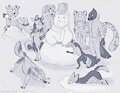 Group Photo #10 by PaperWings