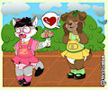 Puppy love by Loupy