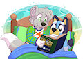 Reading a Bedtime Story