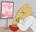 Dinner With My Waifu by shookwook