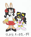 2021 Valentines Day 3 Melissa X Monica