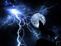 Wolf of the Storm by AquillaWhingate